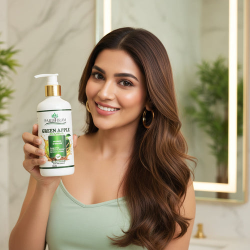 PARISHRAM GREEN APPLE SHAMPOO