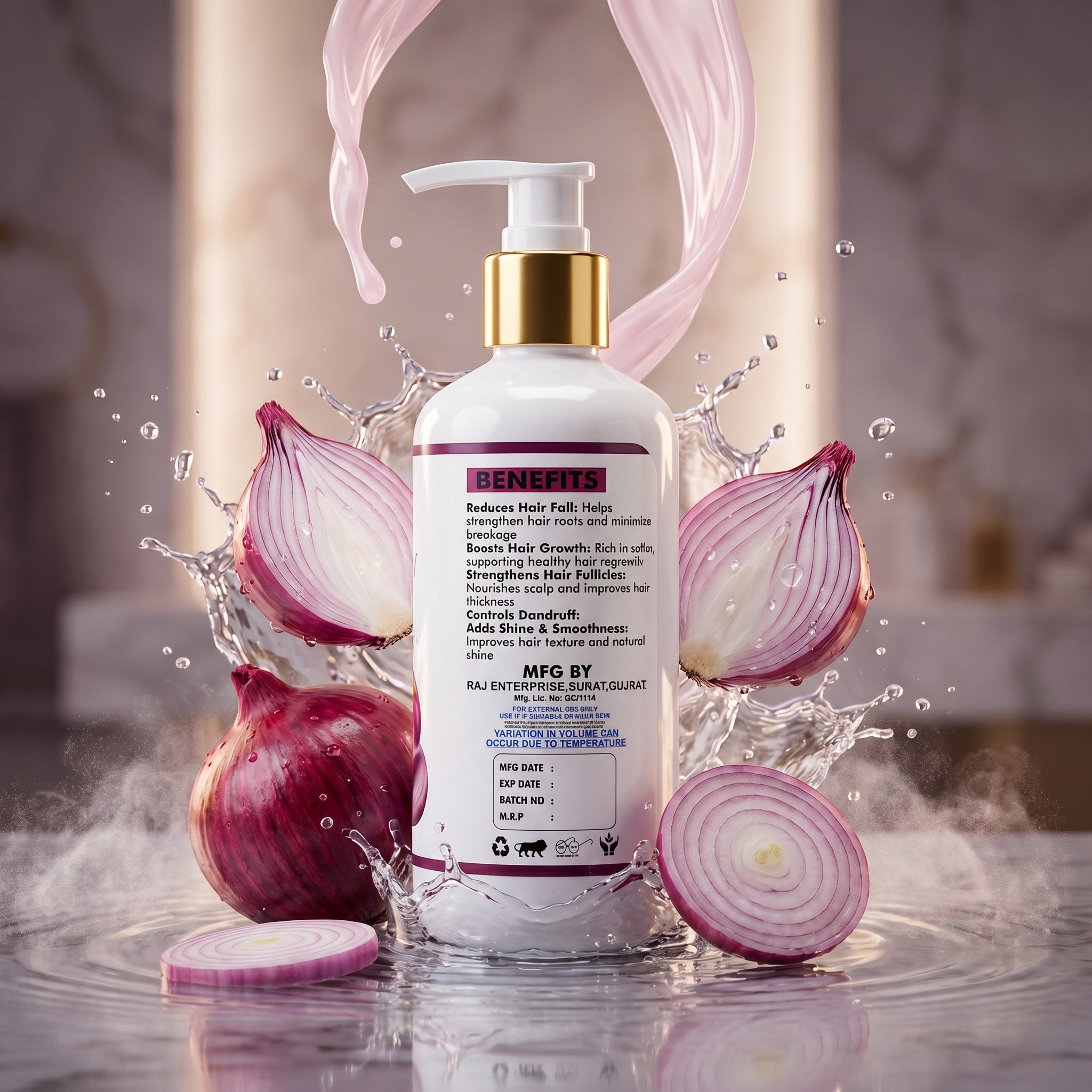PARISHRAM ONION SHAMPOO for Hair Fall Control