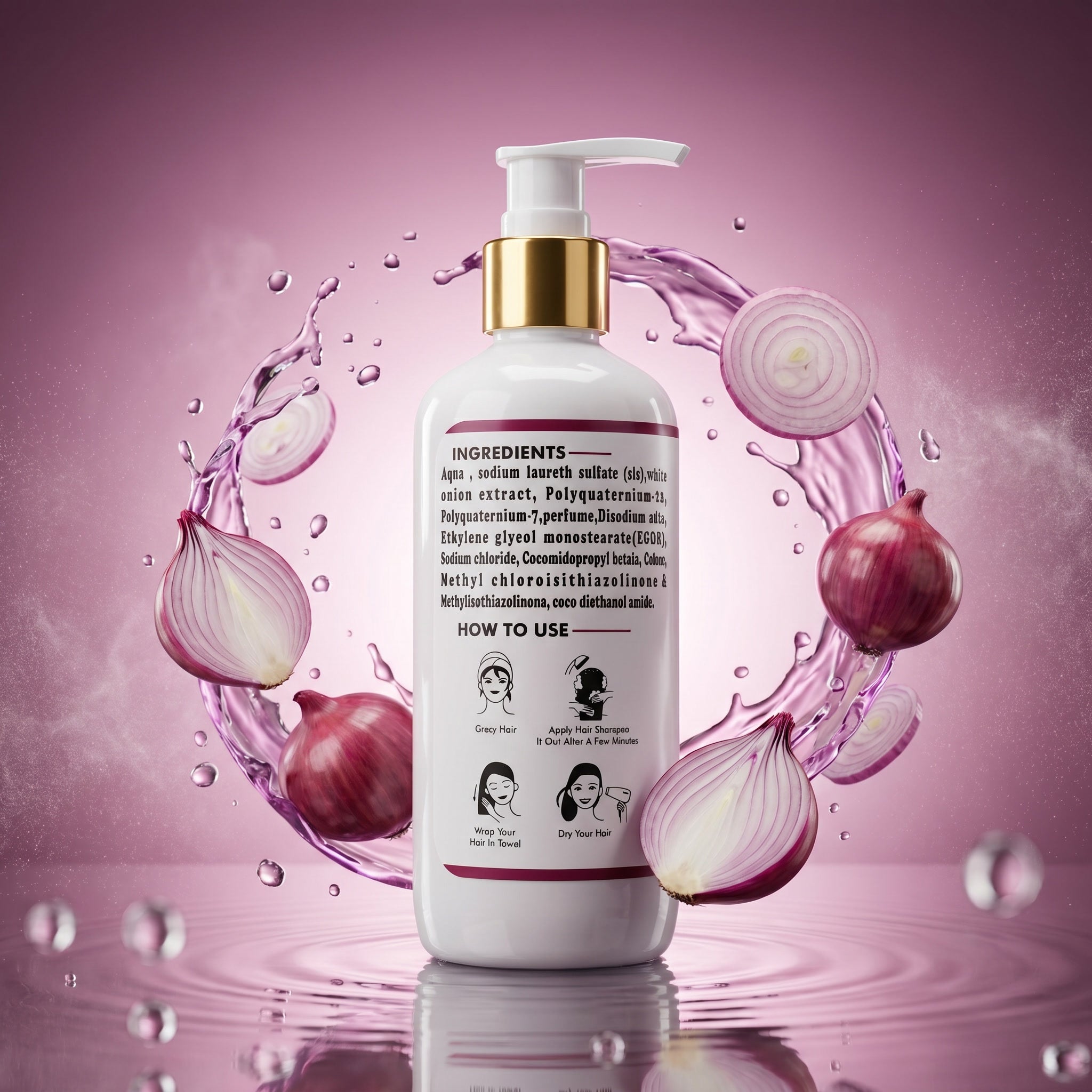 PARISHRAM ONION SHAMPOO for Hair Fall Control